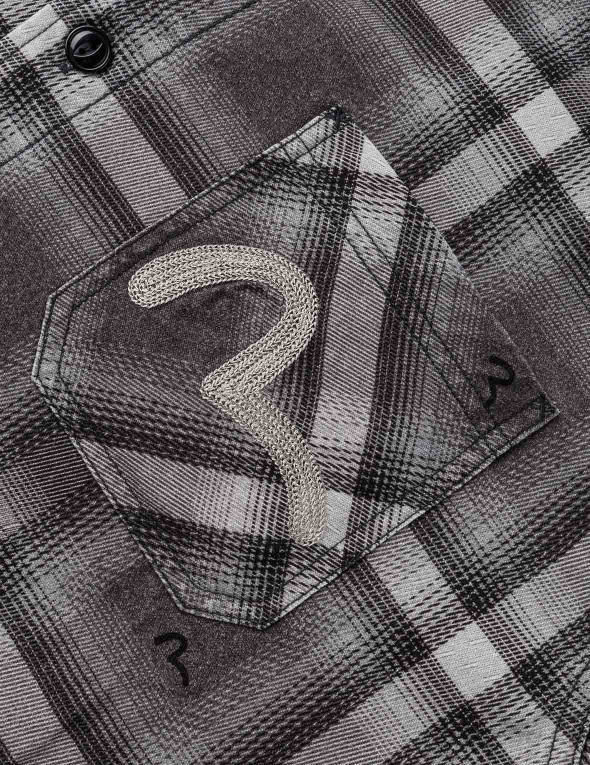 Vintage Checked Flannel Shirt