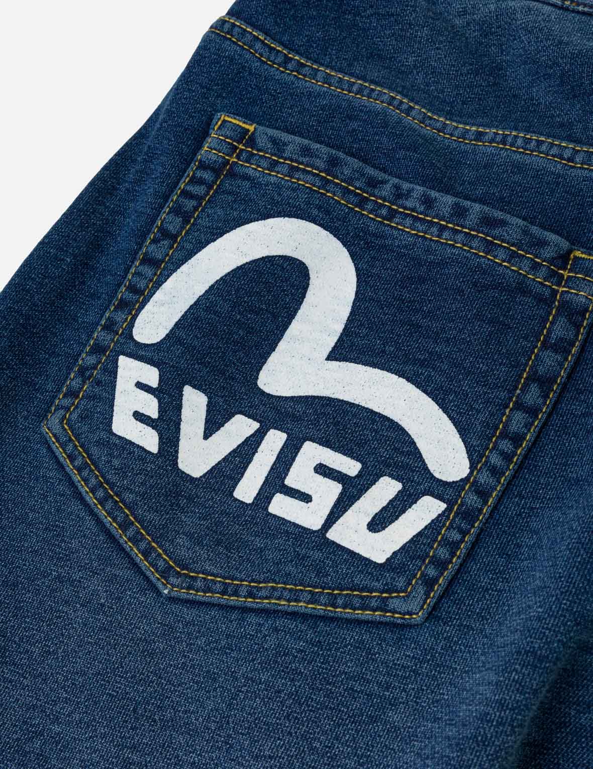 洗水四袋牛仔裤