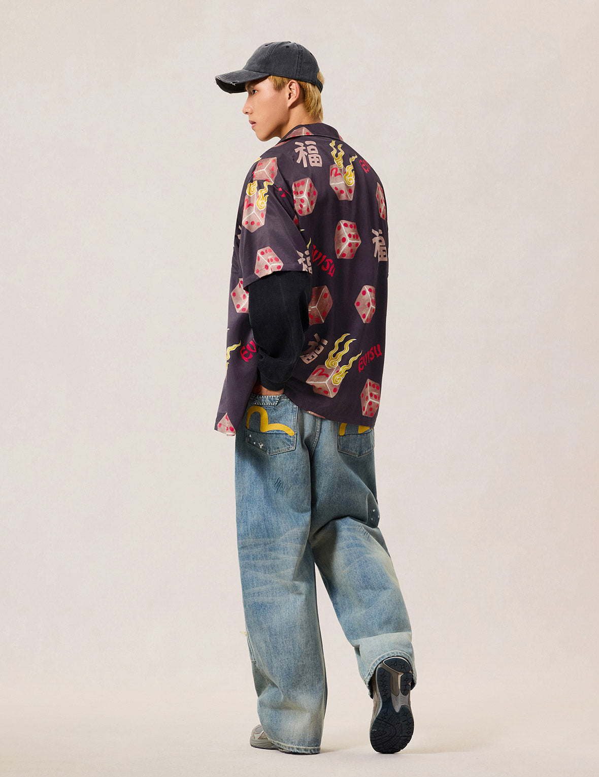Allover Printed Camp Shirt