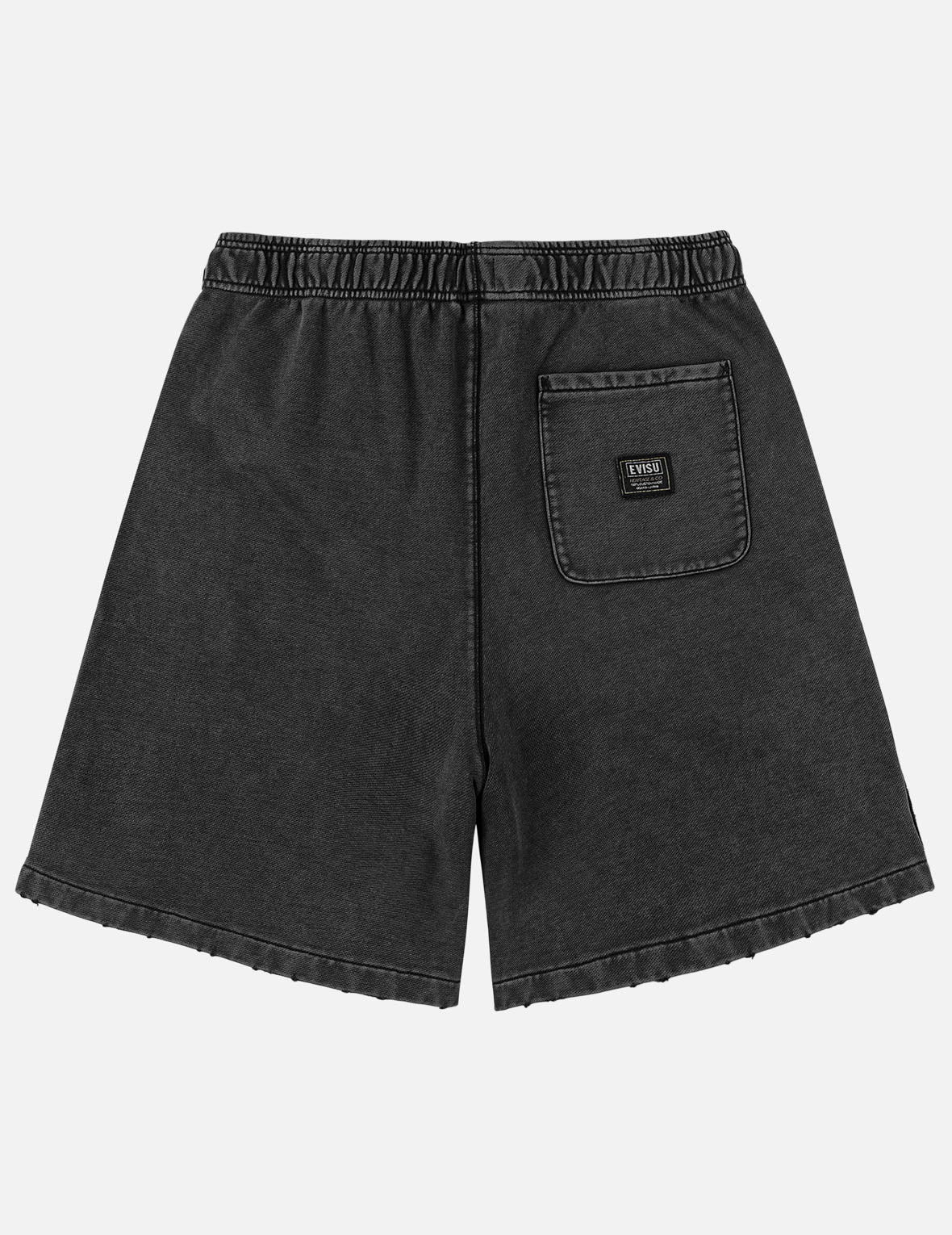 Chain Stitch Seagull Heavy Washed Sweatshorts