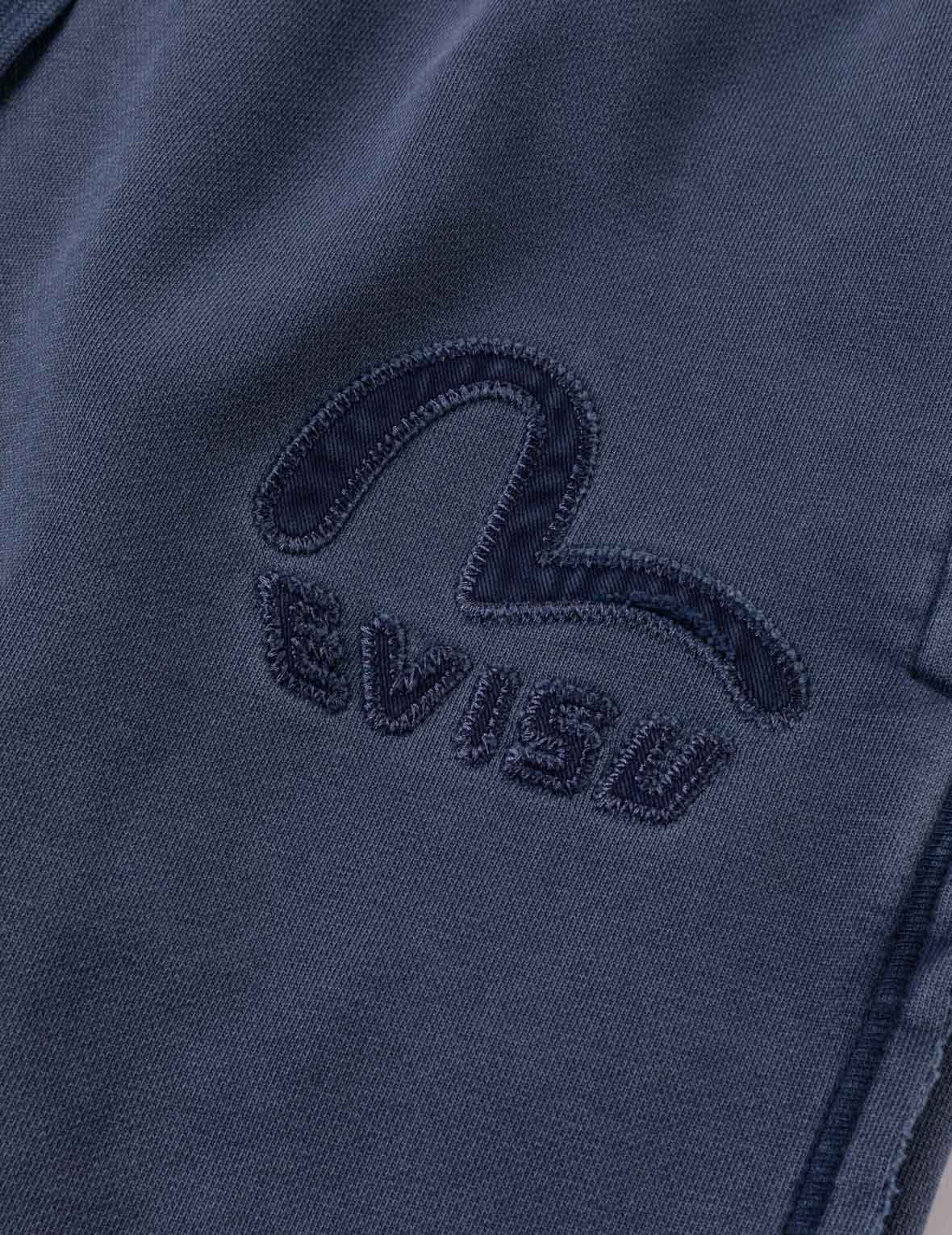 Chain Stitch Seagull Heavy Washed Sweatshorts