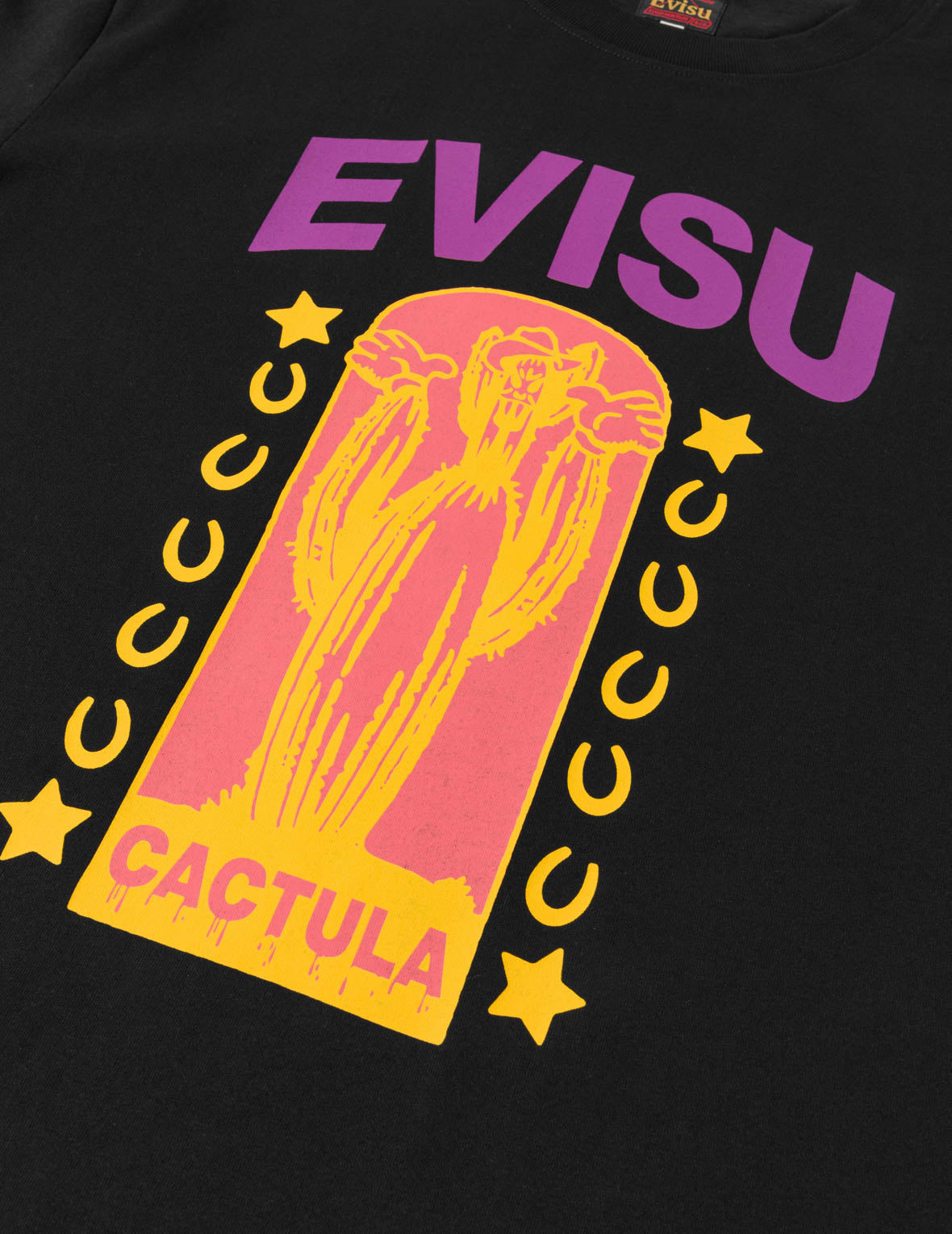 Cactula Logo Print T-shirt