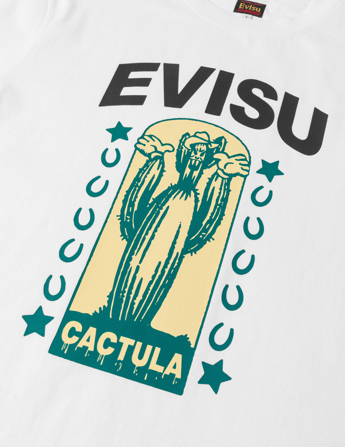 Cactula Logo Print T-shirt