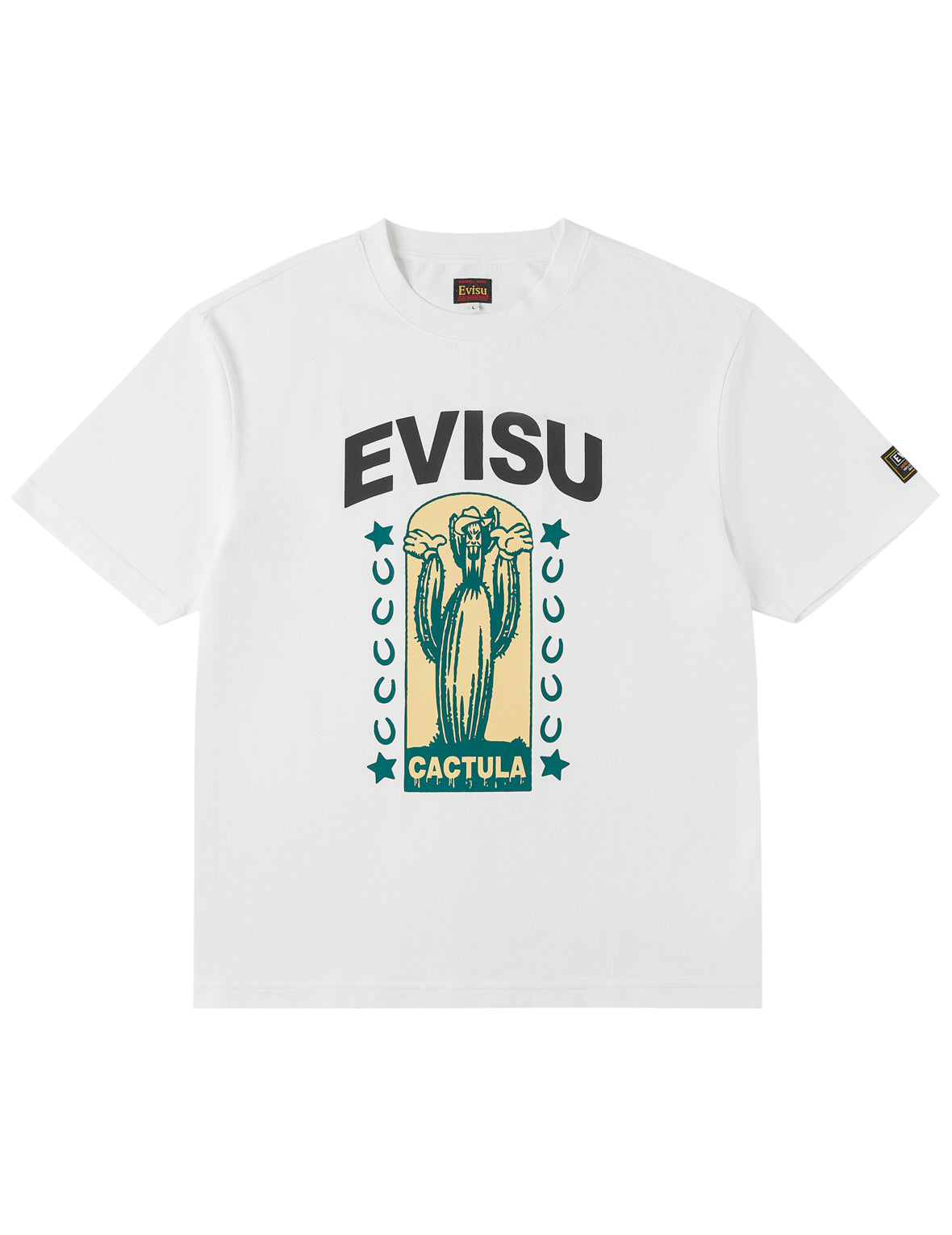 Cactula Logo Print T-shirt