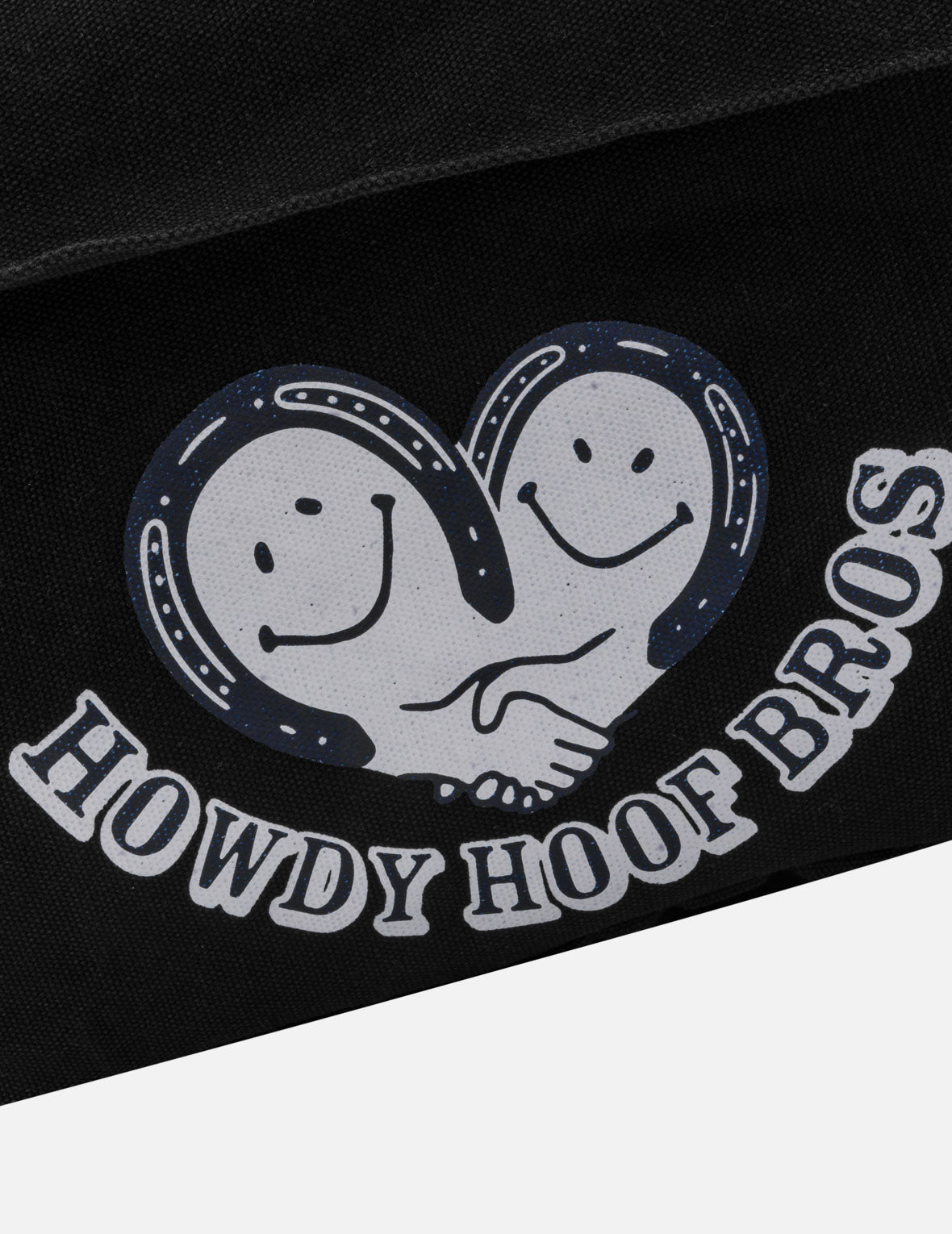微笑玩偶爱心重洗水帆布邮差包