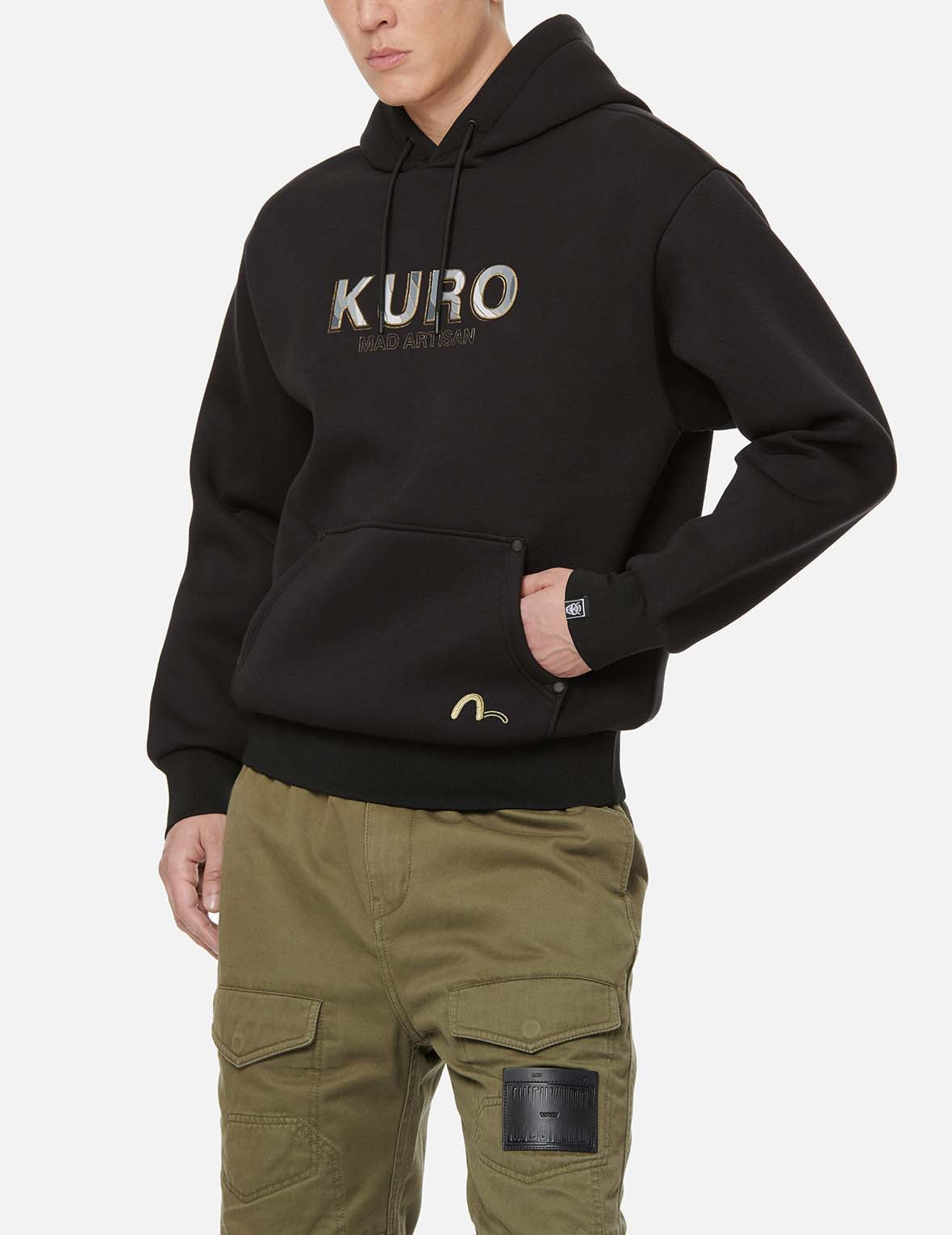 3D Ukiyo-E Infused Logo Print Hoodie