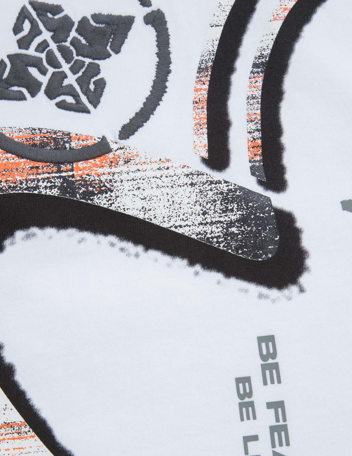 Oversize Seagull Print T-shirt