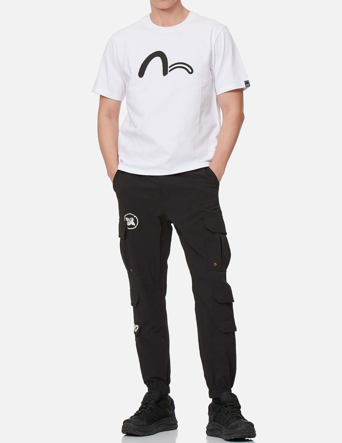 Oversize Seagull Print T-shirt
