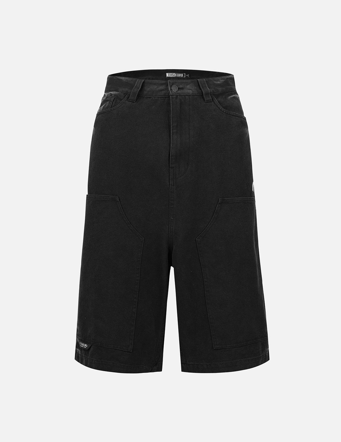 Pigment Dyed Heavy Washed Fashion Fit Skateboard Shorts