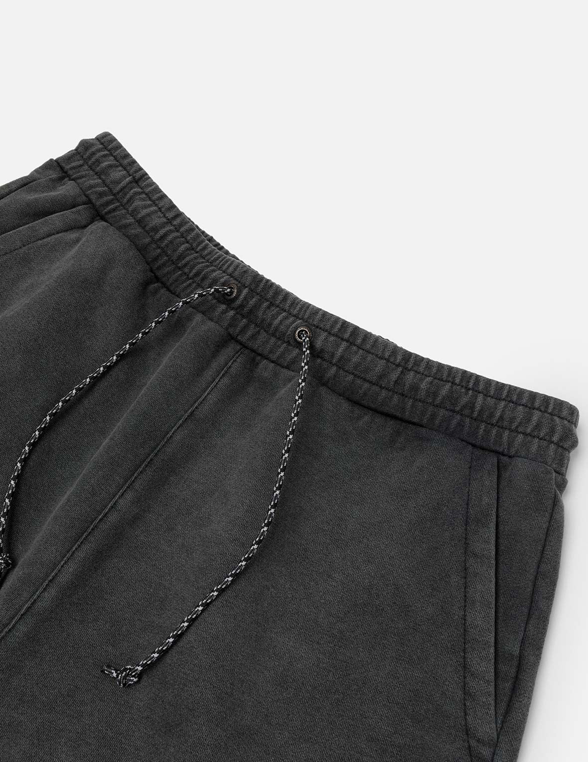 Seagull and Logo Embroidery Relax Fit Sun-Dried Finish Sweatshorts