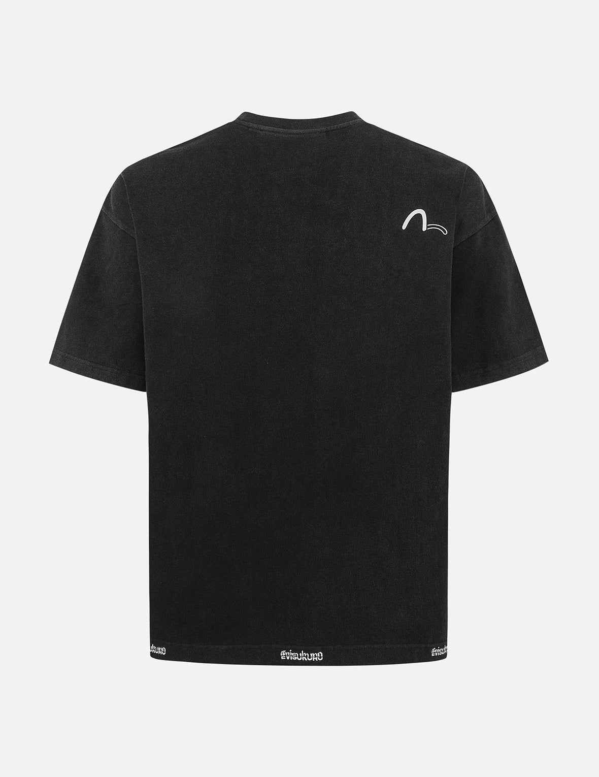 Logo embroidery Oversized Washed T-Shirt – EVISU