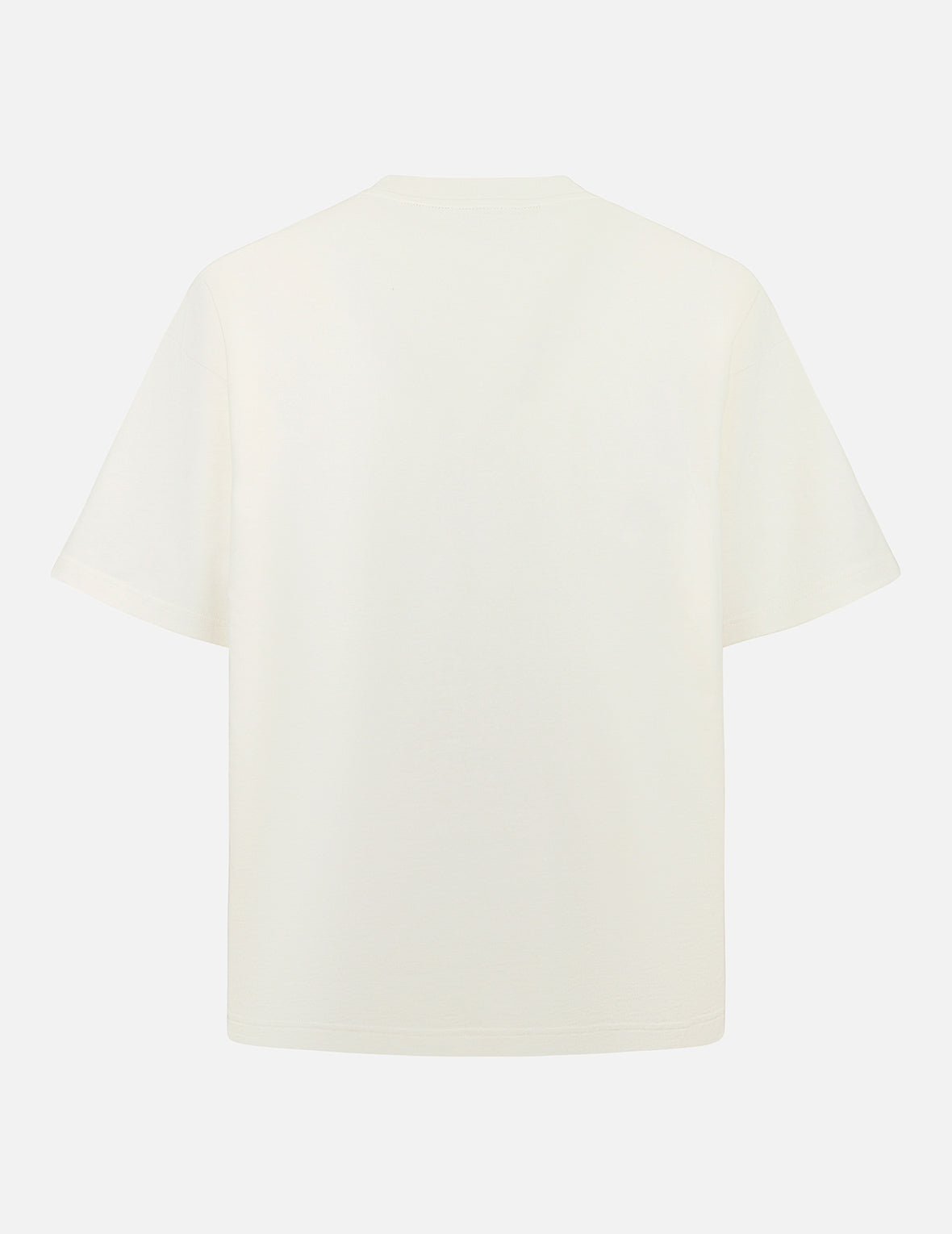 商标和海鸥印花超宽版T恤