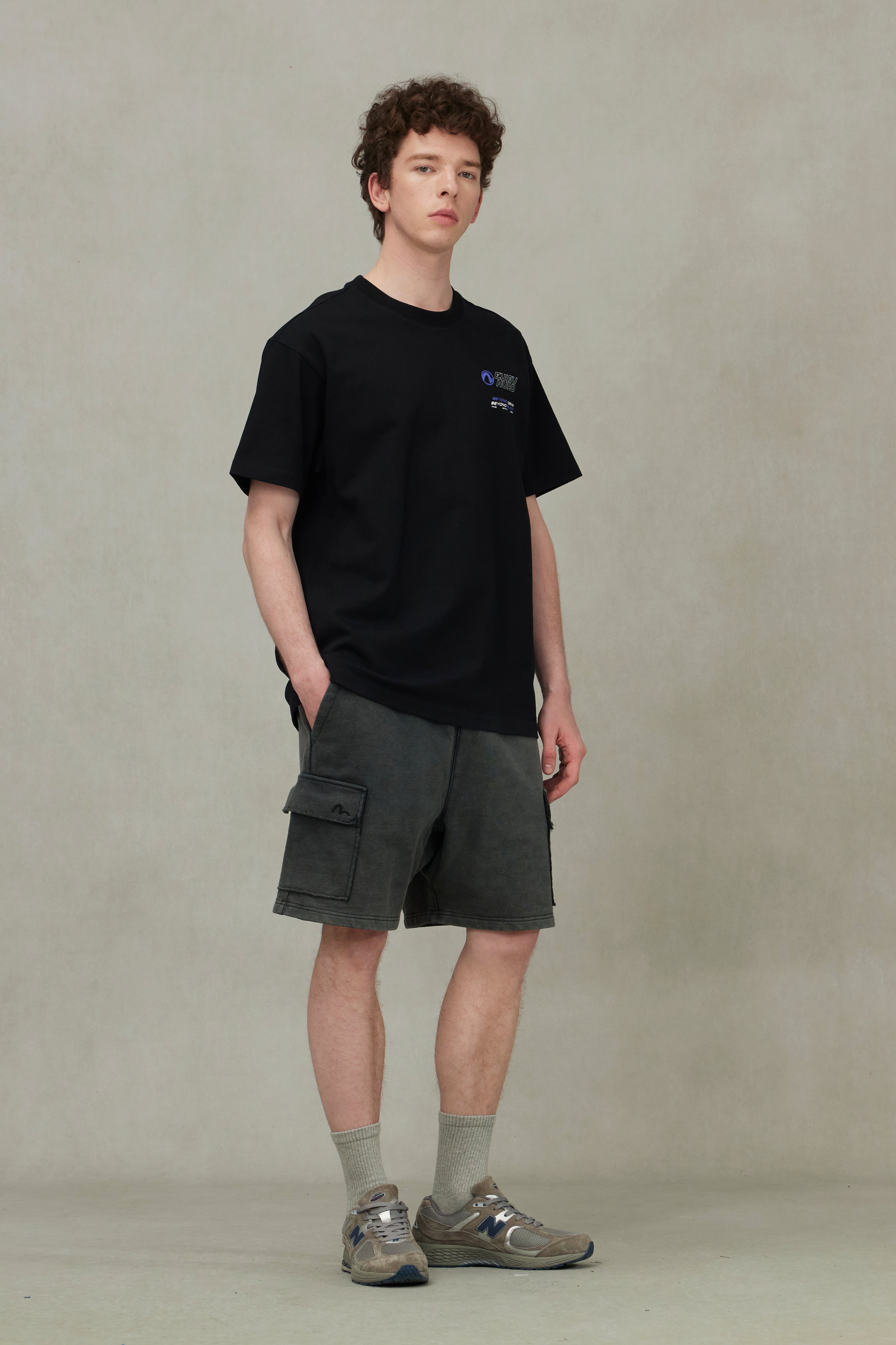 Deconstructed Paisley Print Regular Fit T-shirt