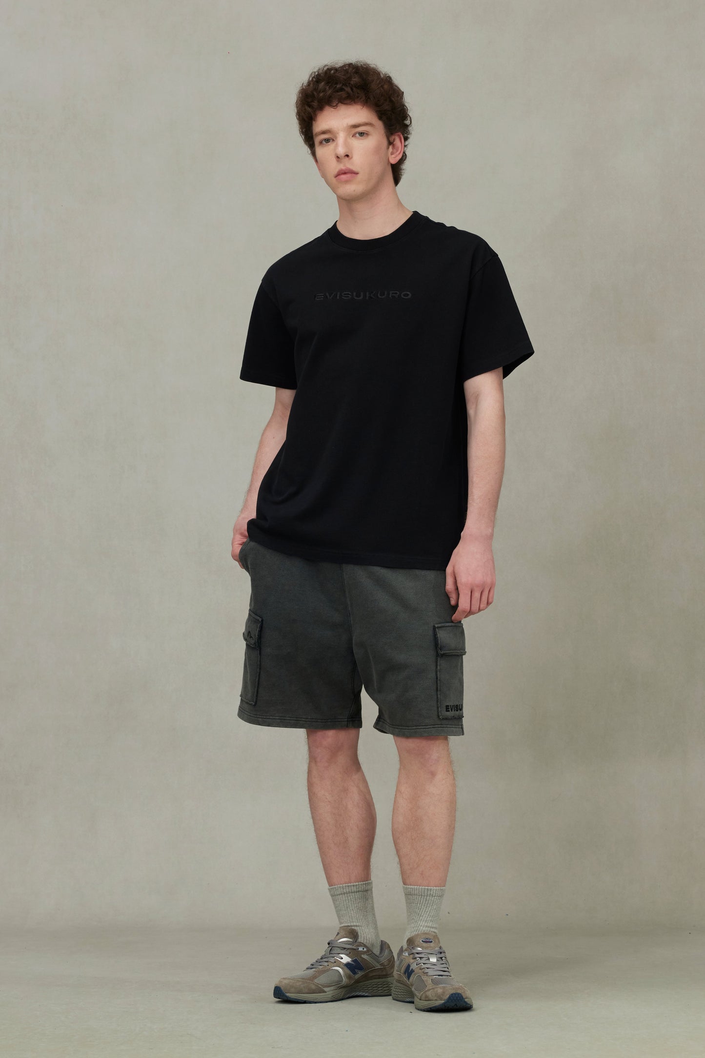 Logo Embroidery and Surf Camp Print Regular Fit T-shirt
