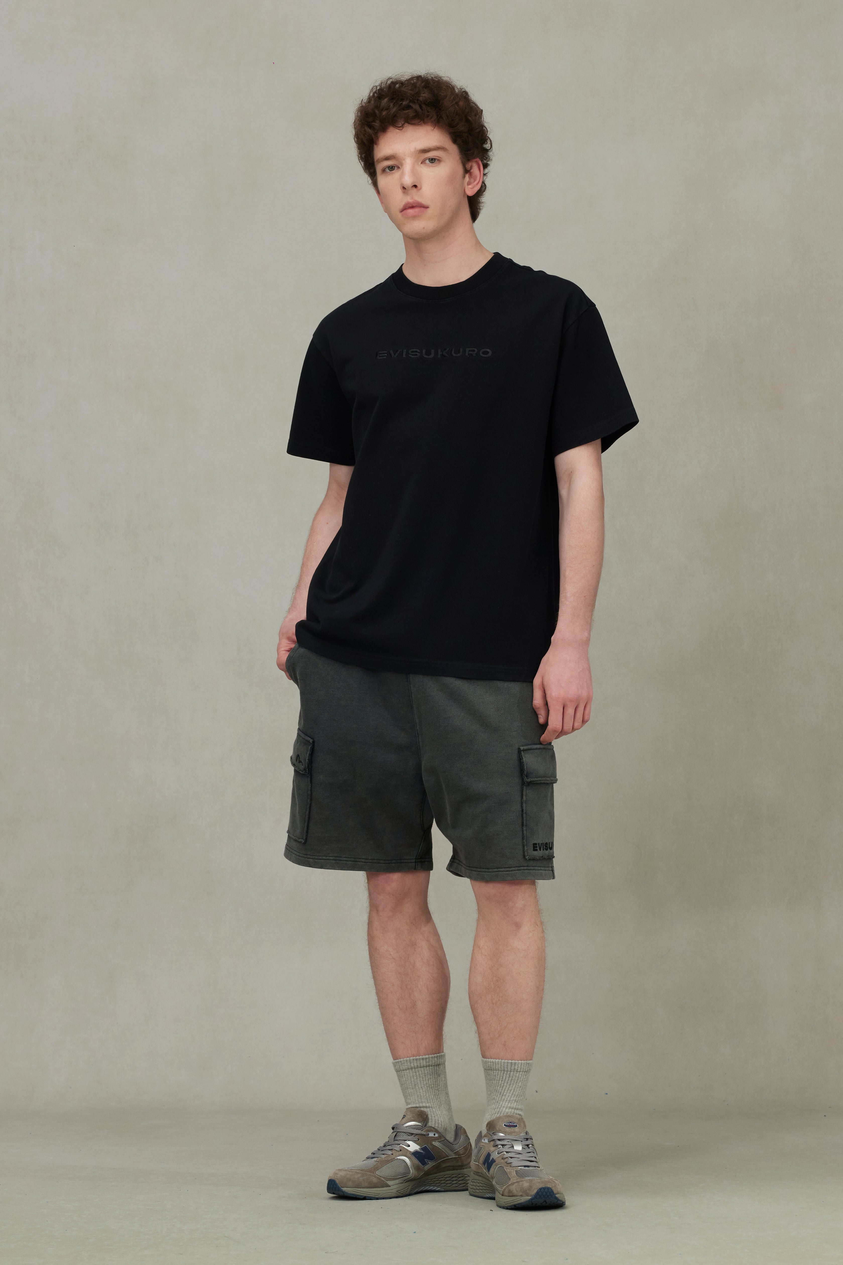 Logo Embroidery and Surf Camp Print Regular Fit T-shirt