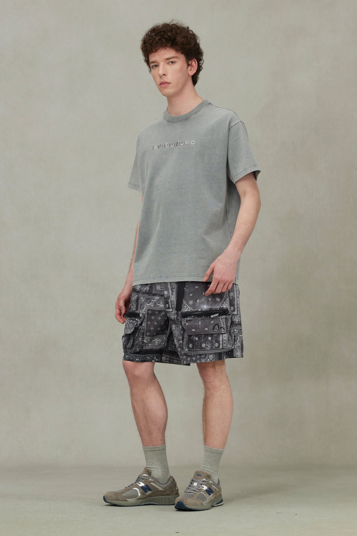 Logo Embroidery and Surf Camp Print Regular Fit T-shirt