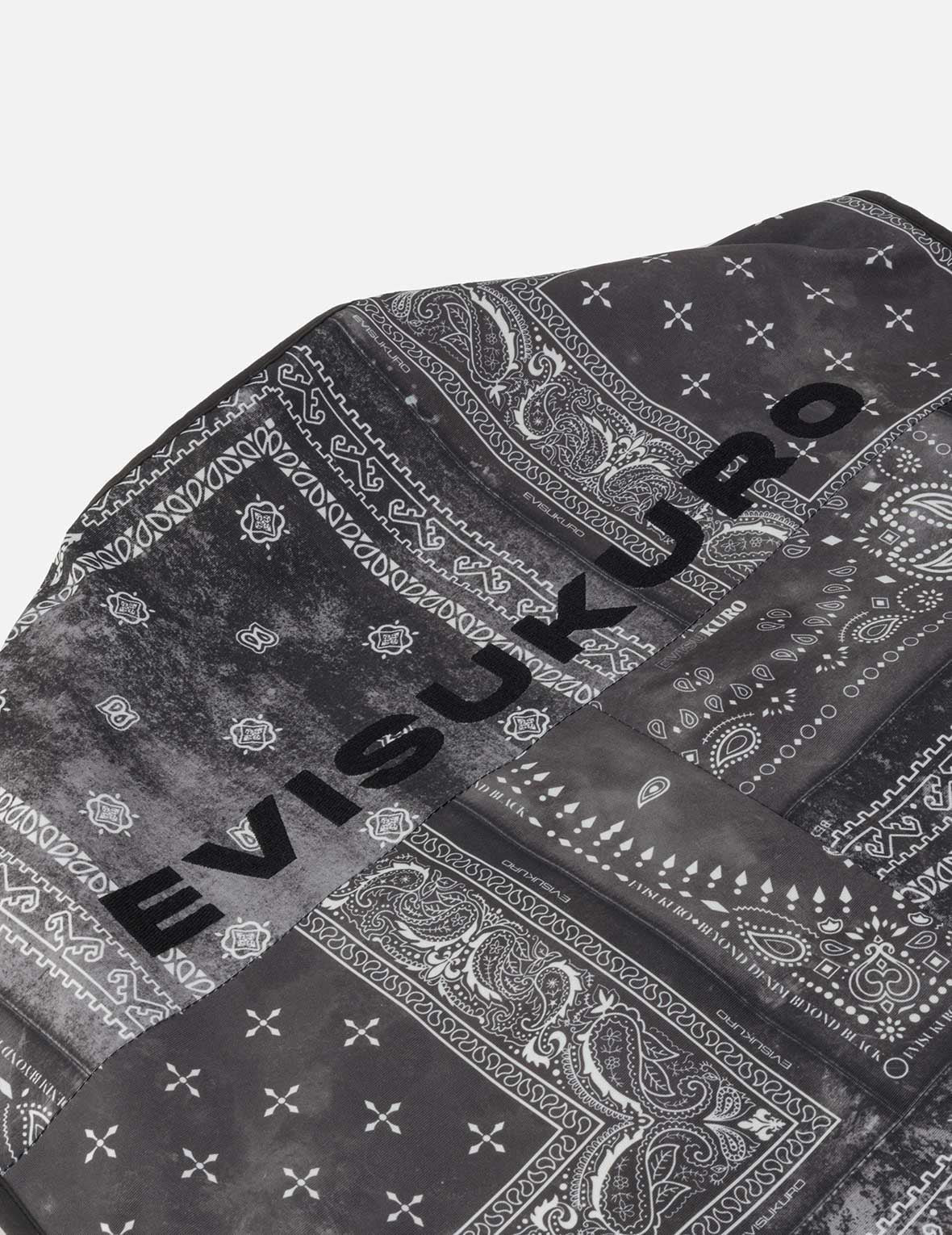 满地佩斯利印花超宽版工装背心