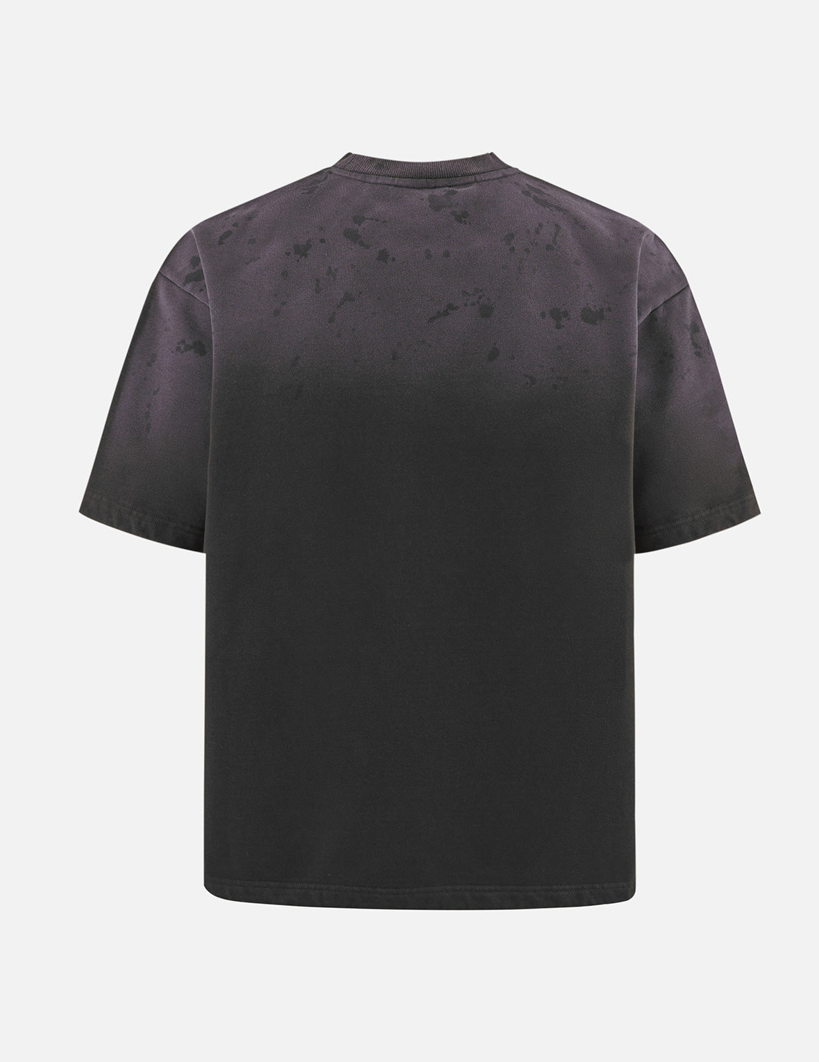 Rock-washed Logo Embroidery Oversized Sweatshirt