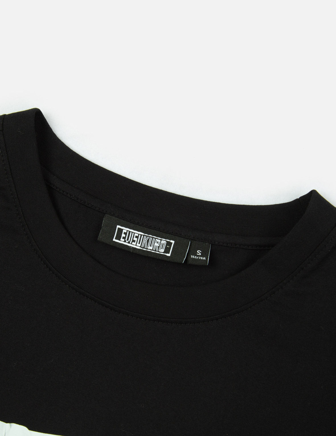 Crinkled Box Logo Print T-Shirt