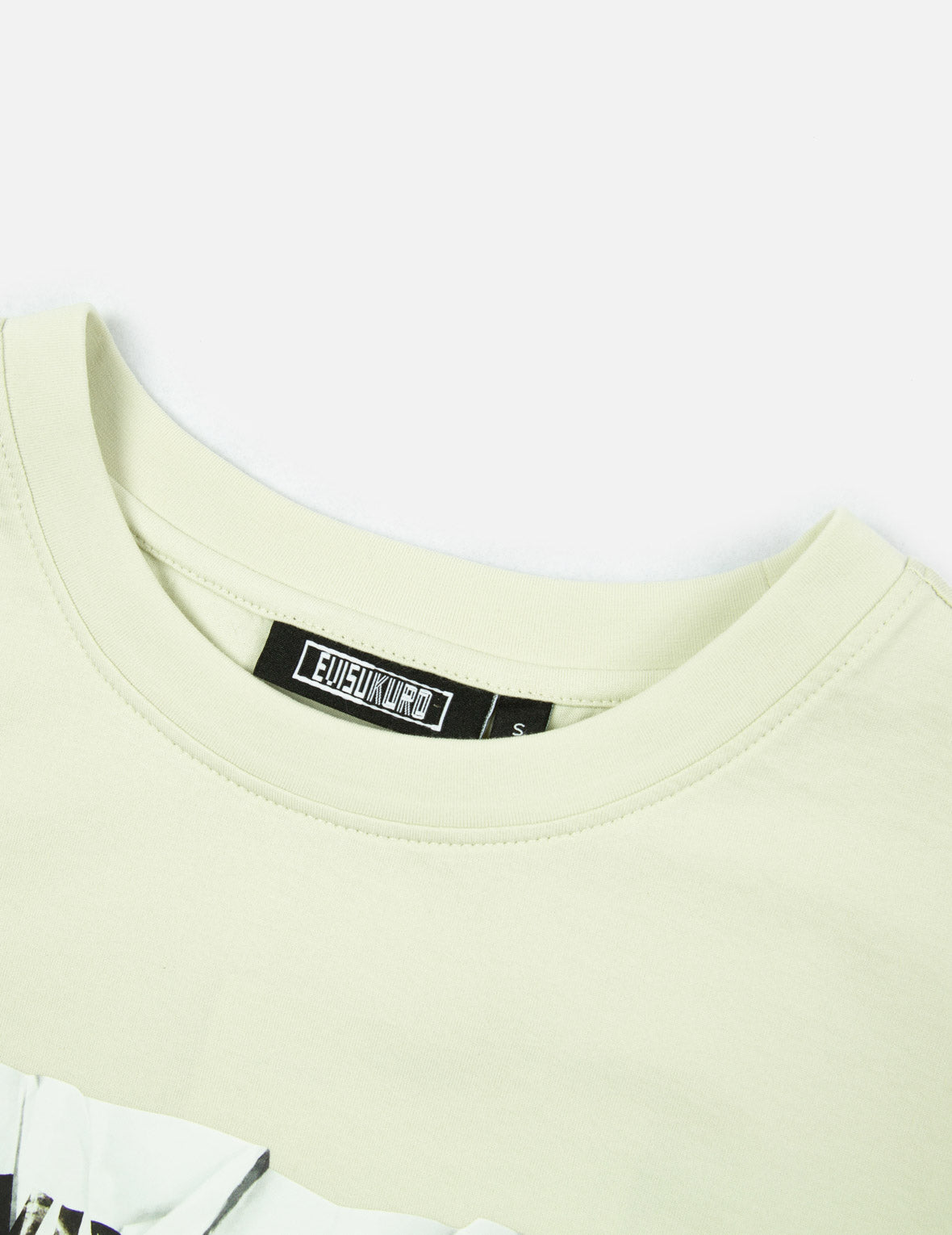 Crinkled Box Logo Print T-Shirt