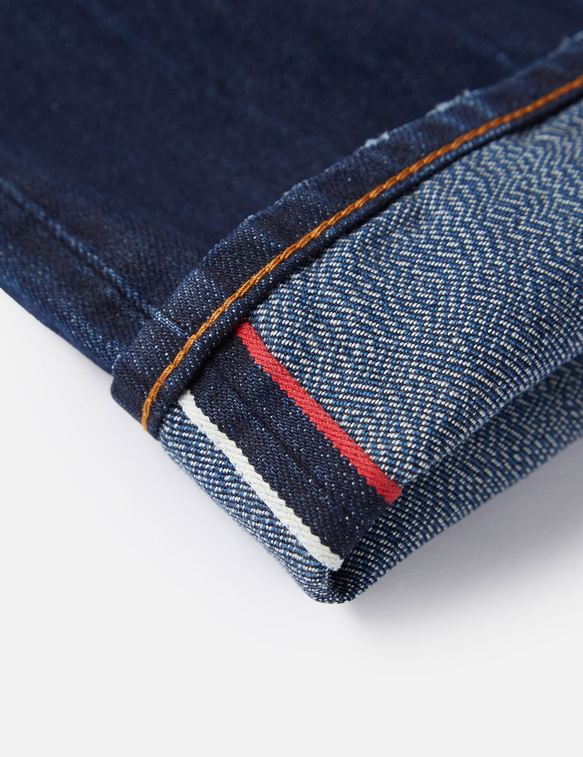 Seagull Appliqué Distressed Regular Straight Fit Jeans #2008
