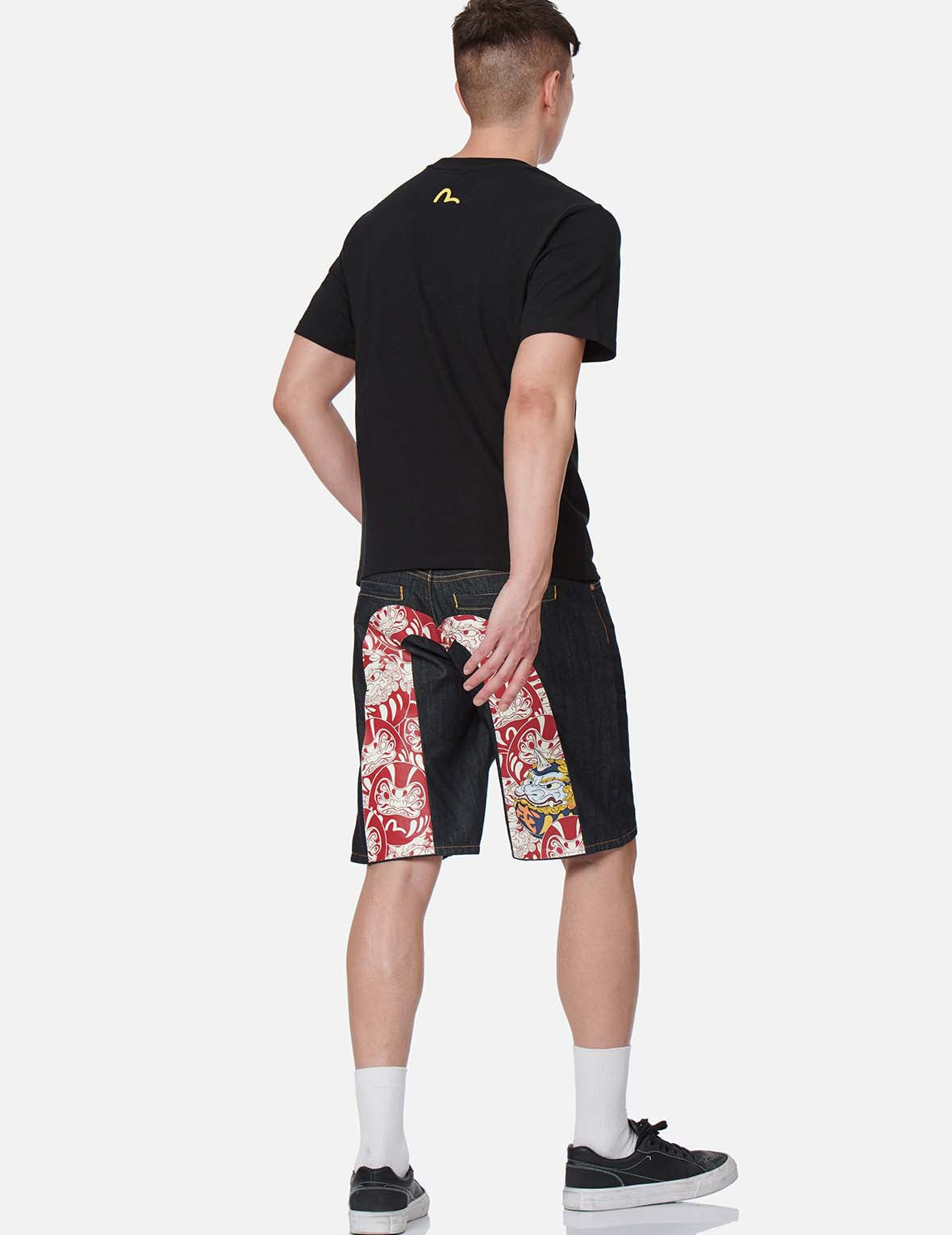 Daruma Buddies Trio Print T-Shirt