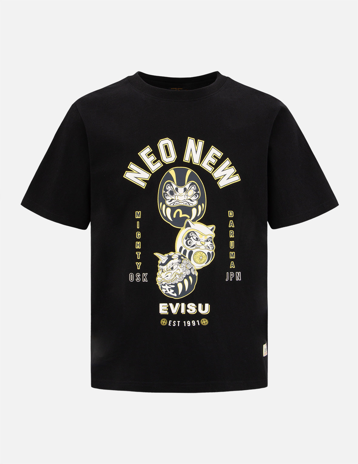 Daruma Buddies Trio Print T-Shirt