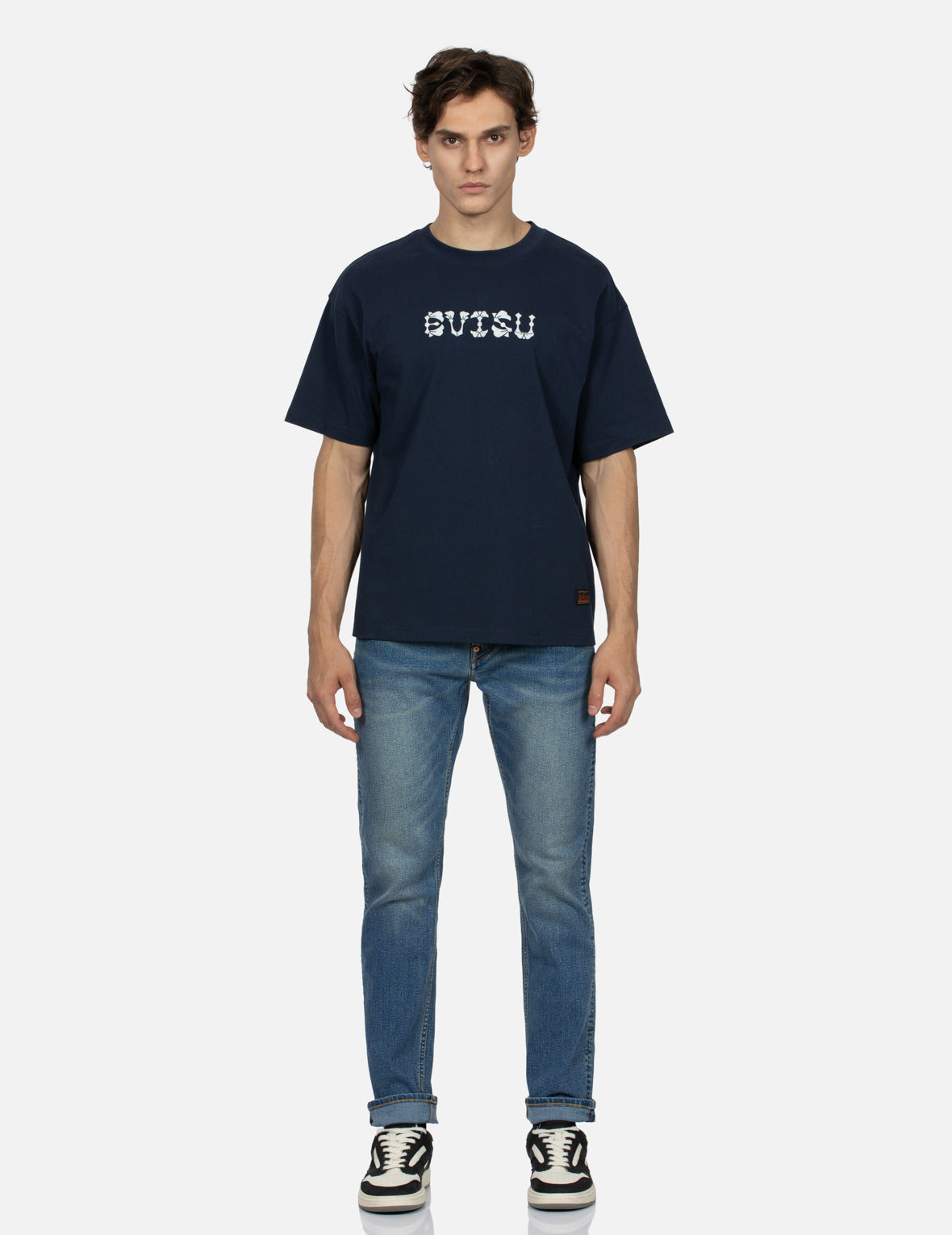 Seagull Print Flex Skinny Denim Jeans #2028