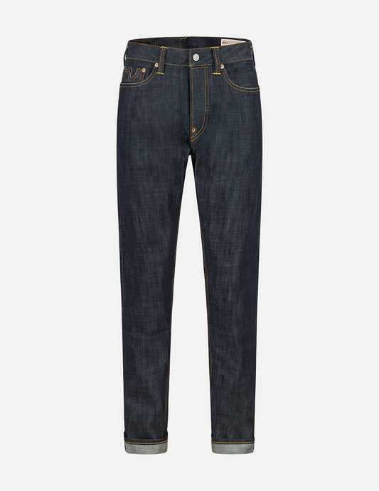 7 Pockets Design Carrot Fit Raw Jeans #2017