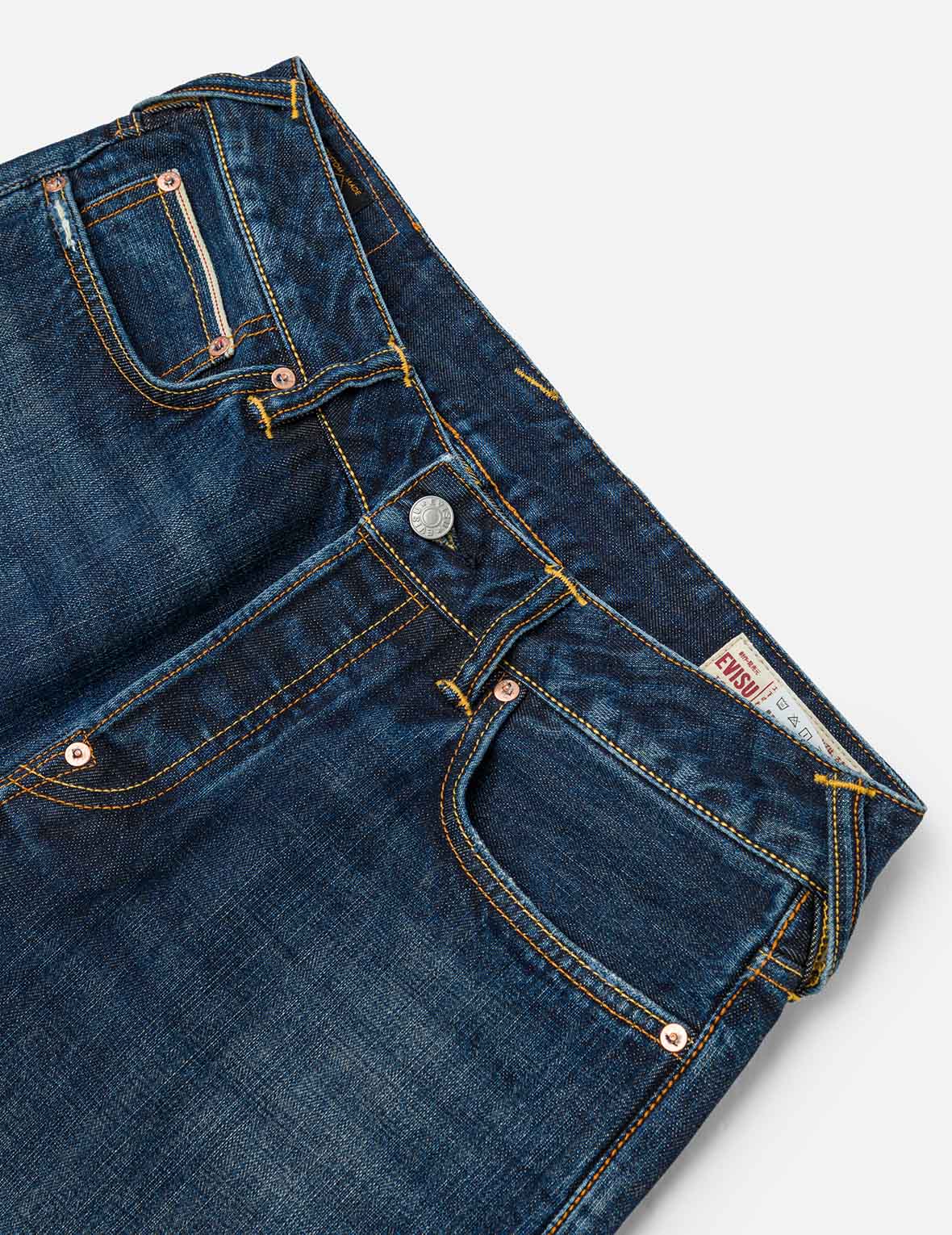 Seagull Print Carrot Fit Jeans #2017