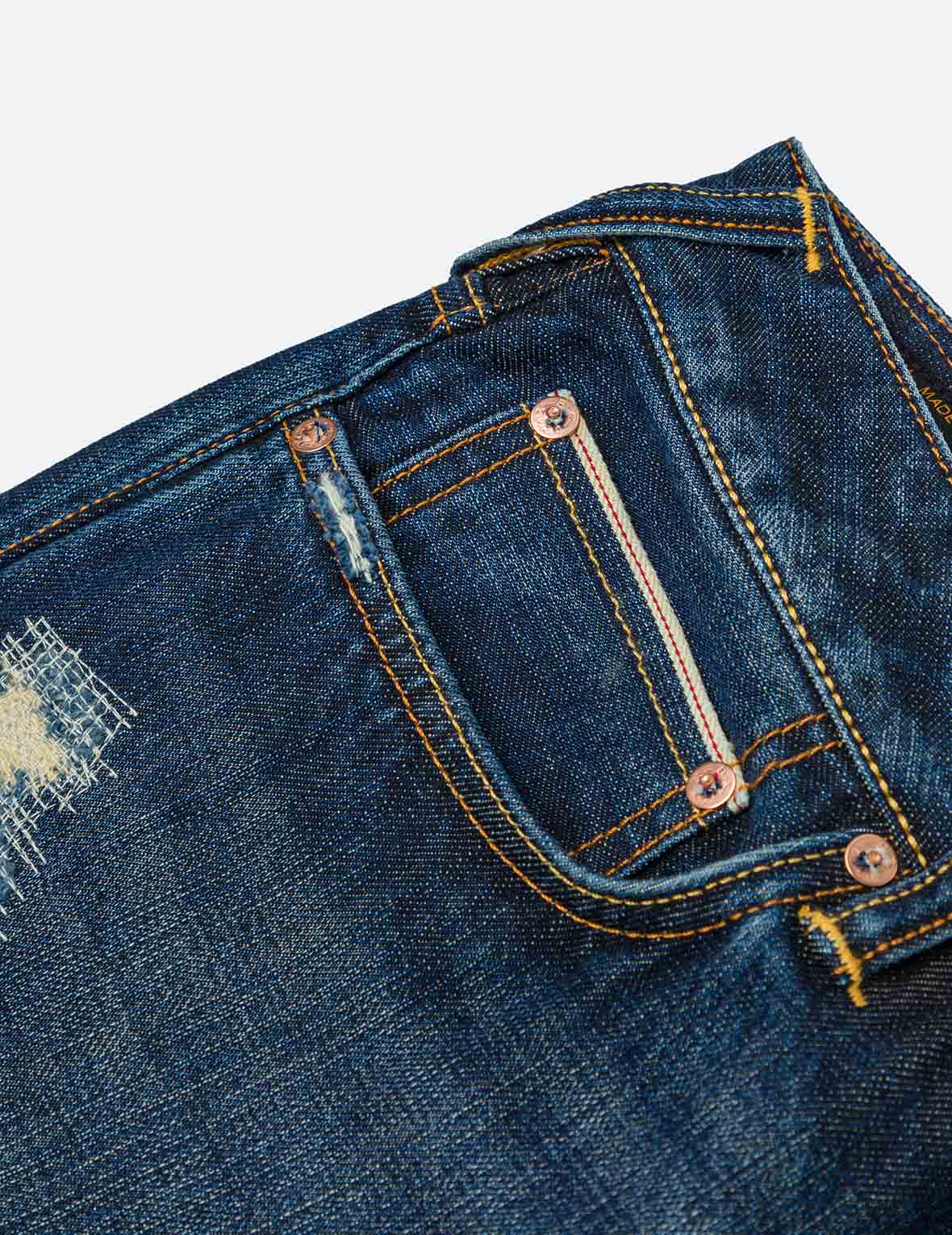 Seagull Print Carrot Fit Jeans #2017