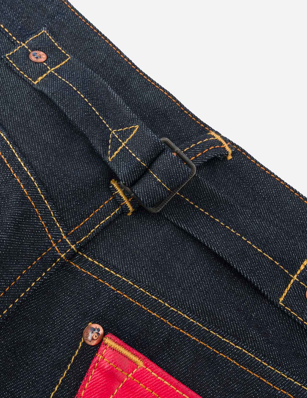 Bold Seagull Print Carrot Fit Jeans #2017