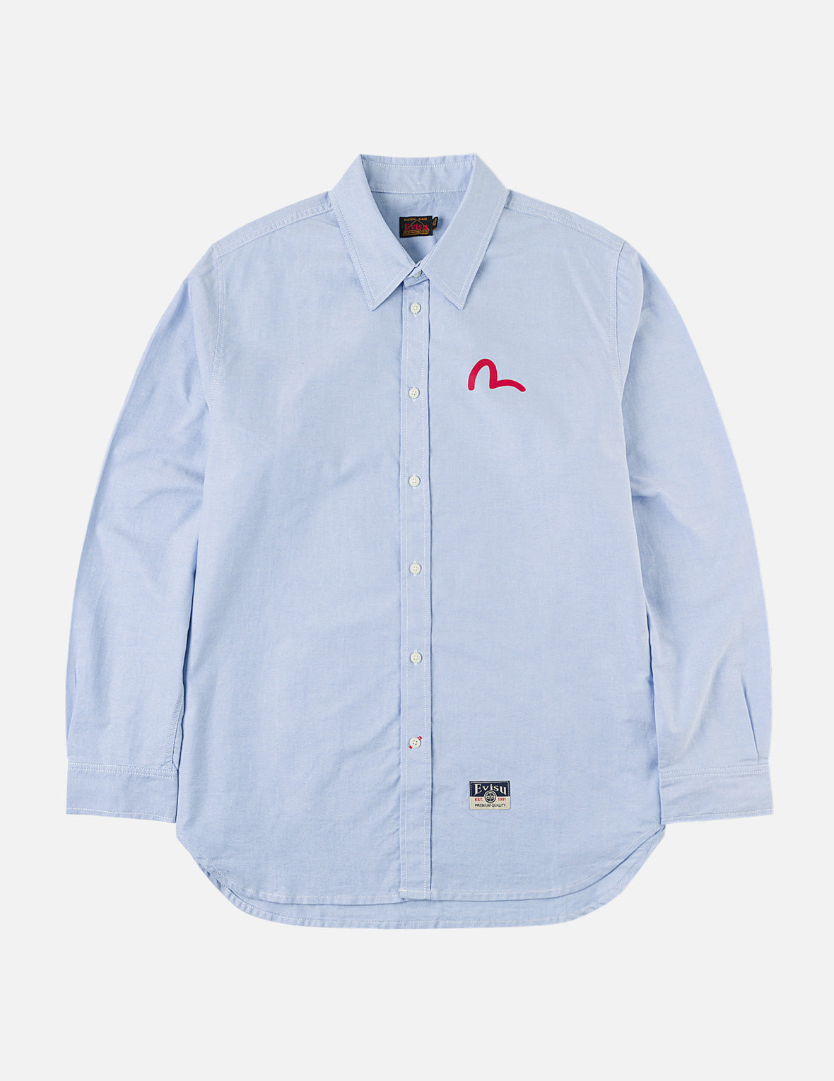 Seagull Print Oxford Shirt