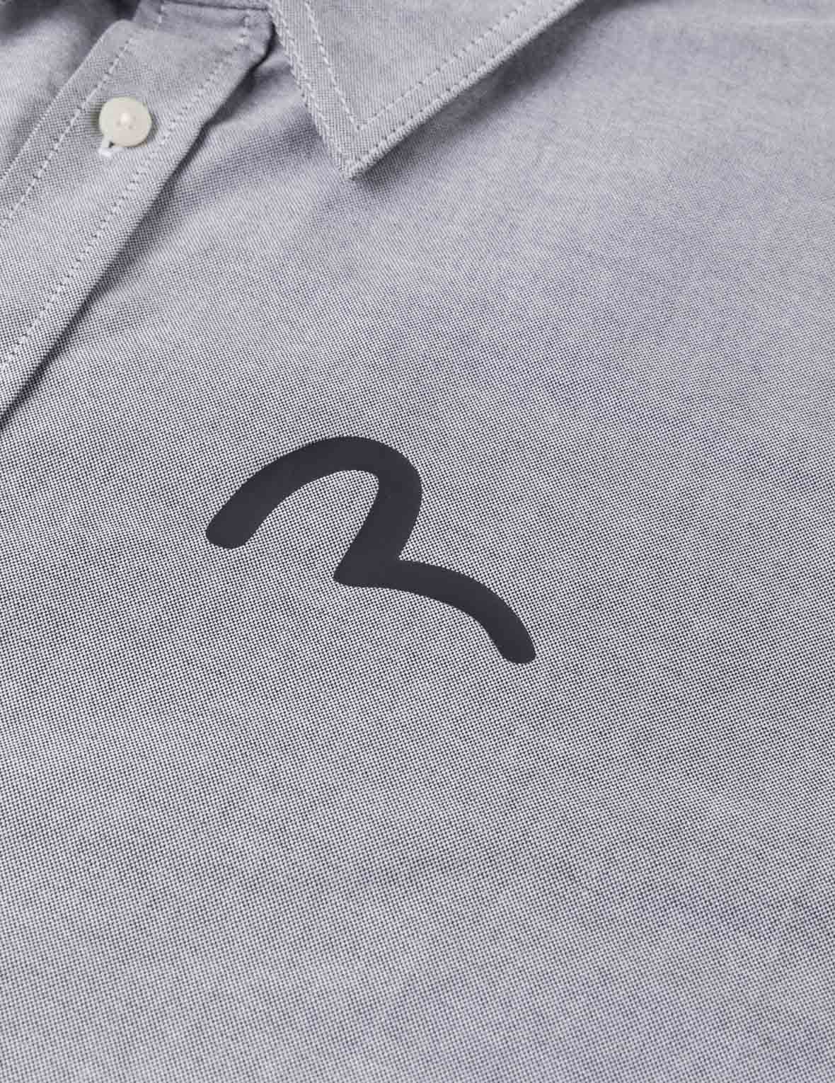 Seagull Print Oxford Shirt