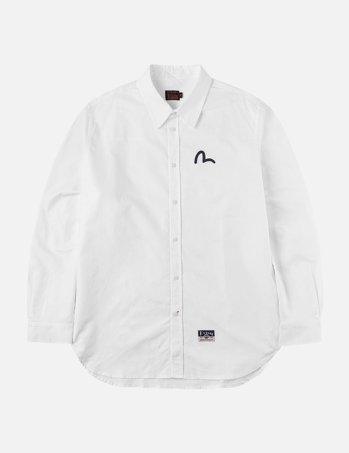 Seagull Print Oxford Shirt