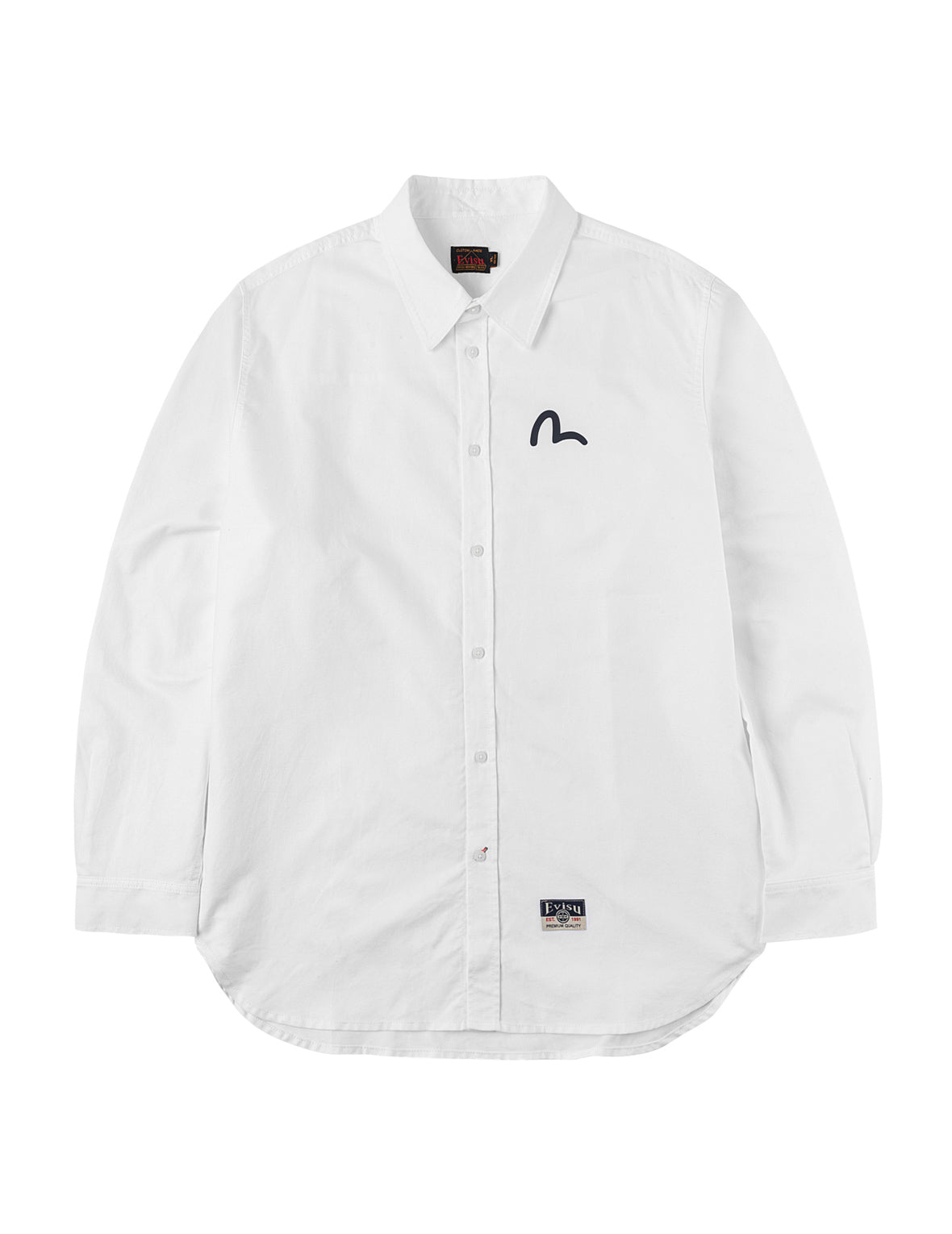 Seagull Print Oxford Shirt