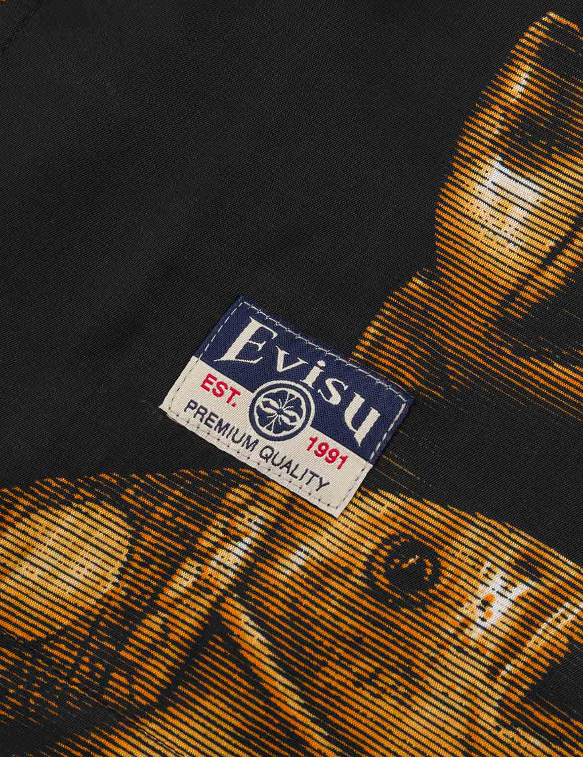 满地佛头印花宽松版型T恤