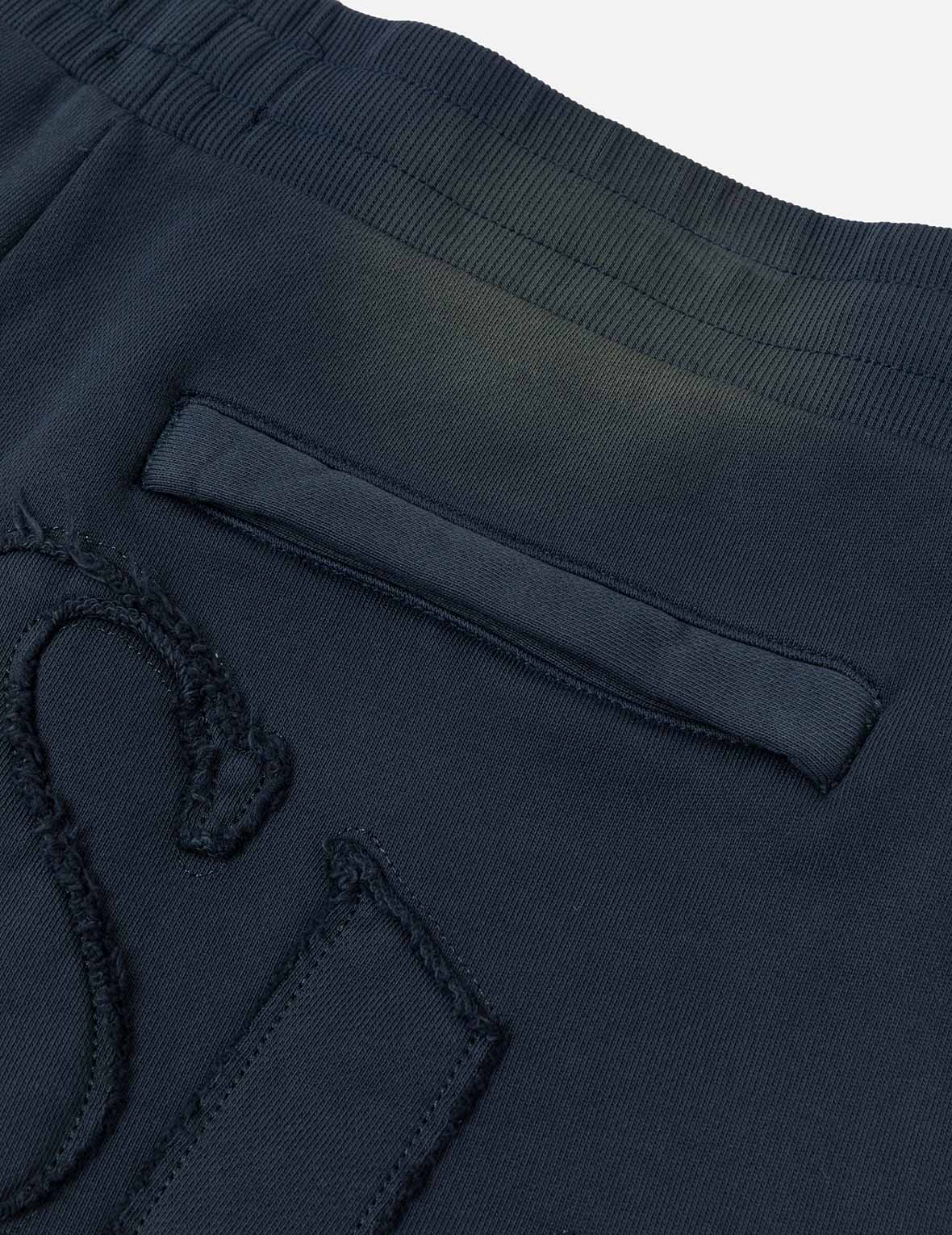 Logo Appliqué Embroidery Heavy Washed Fashion Fit Sweatshorts