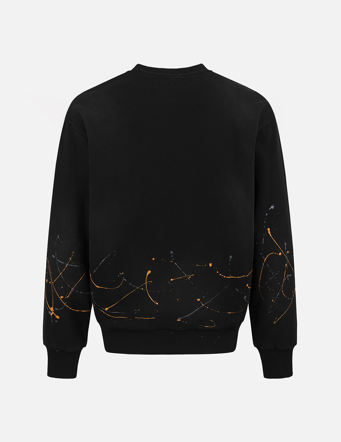 Logo and Seagull Print Relax Fit Sweatshirts