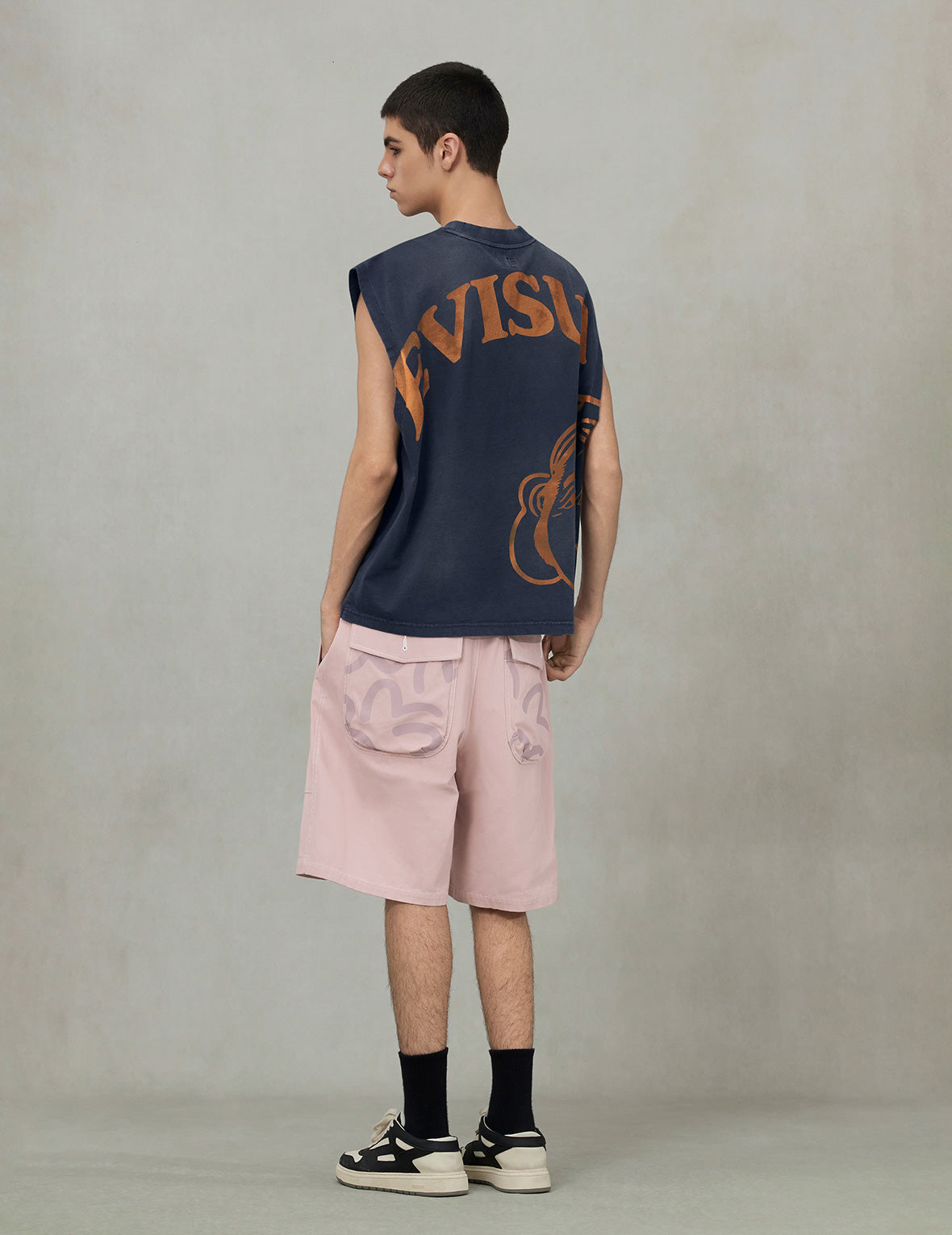 Godhead Print Boxy Tank Top