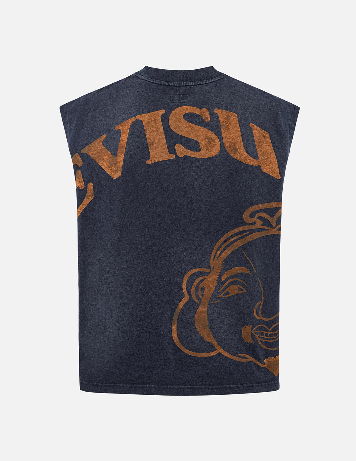Godhead Print Boxy Tank Top