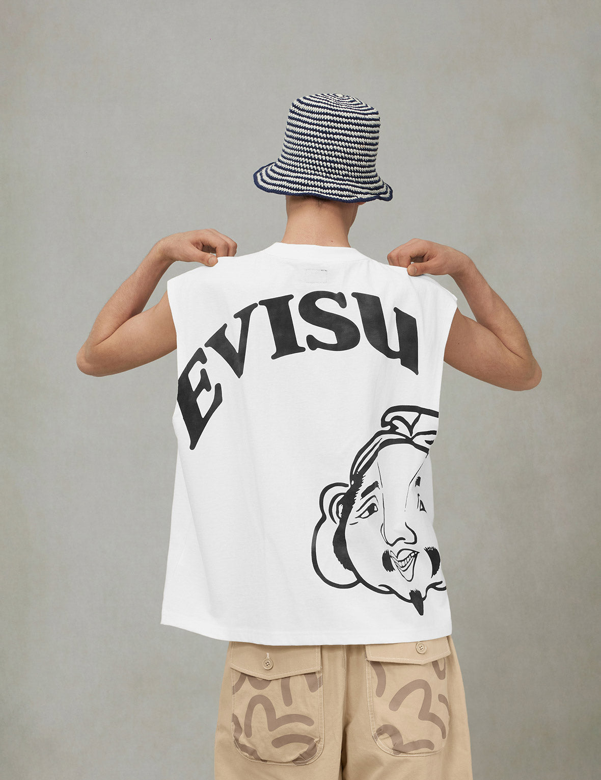 Godhead Print Boxy Tank Top
