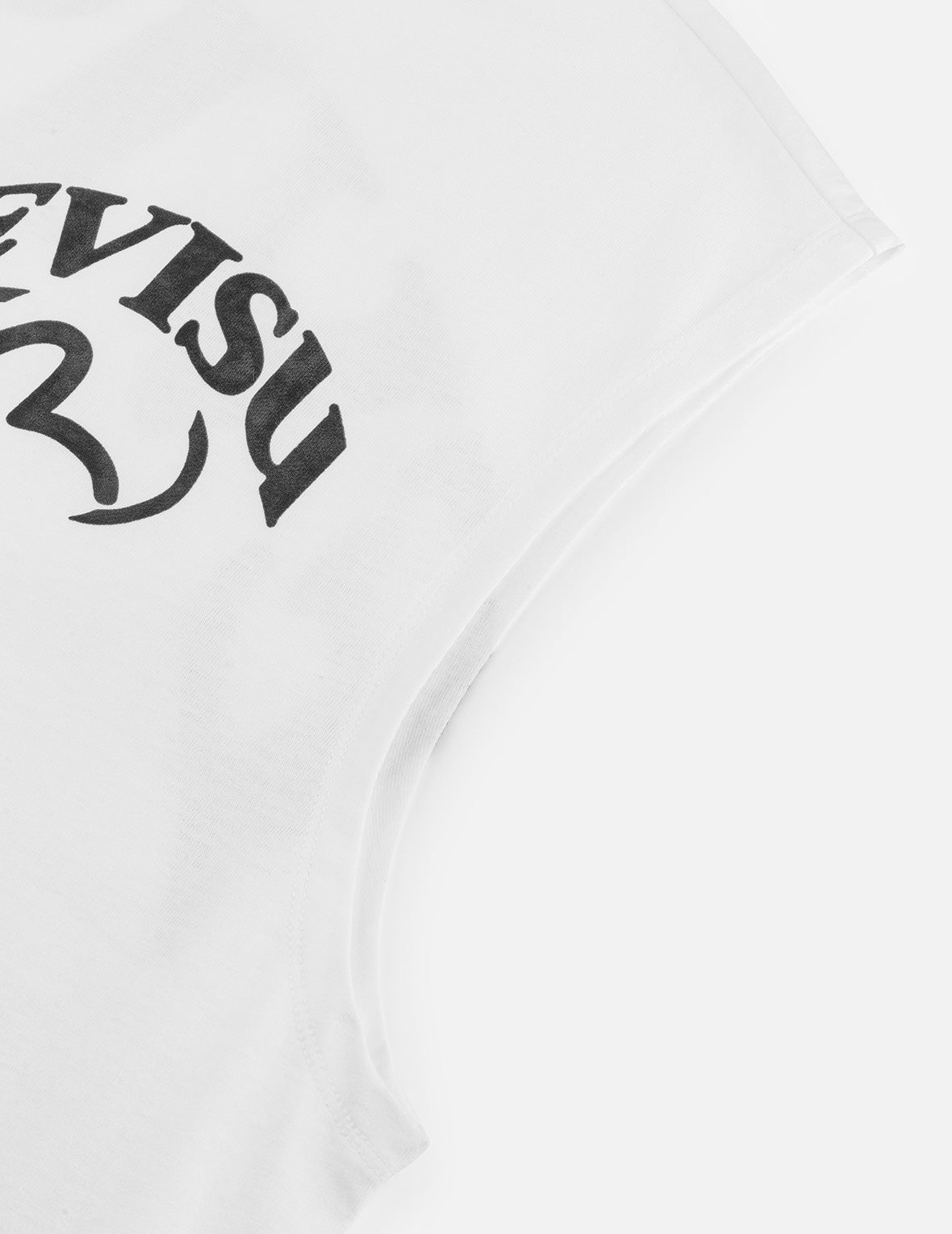 Godhead Print Boxy Tank Top