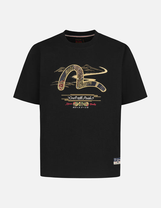 Brocade Seagull Appliqué Regular Fit T-shirt