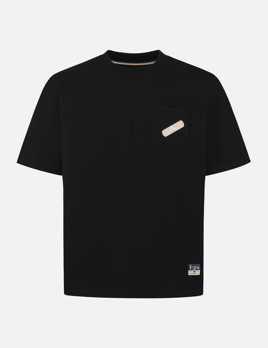 Godhead and Daruma Print Loose Fit T-Shirt