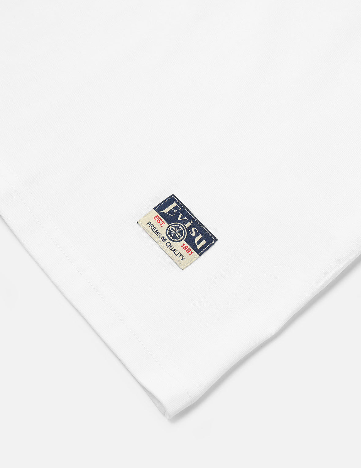 商标和家花刺绣宽版T恤