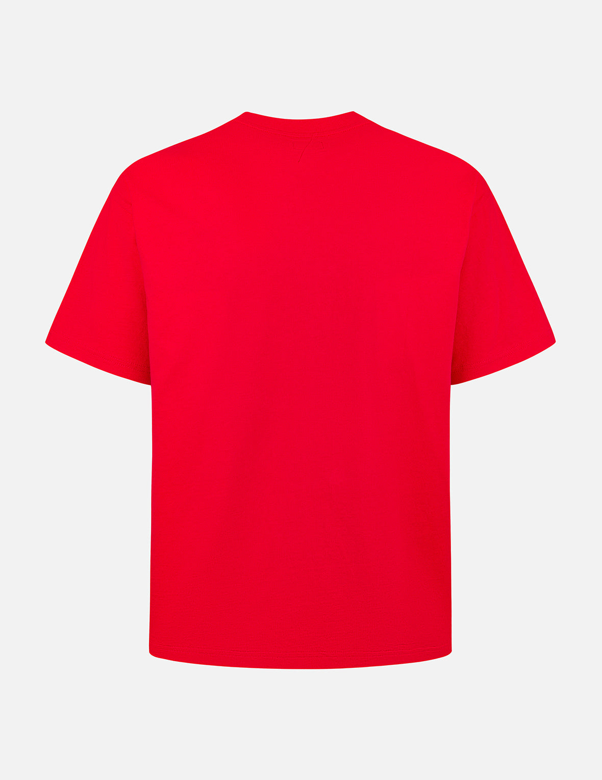 海鸥印花和商标刺绣宽版休闲T恤