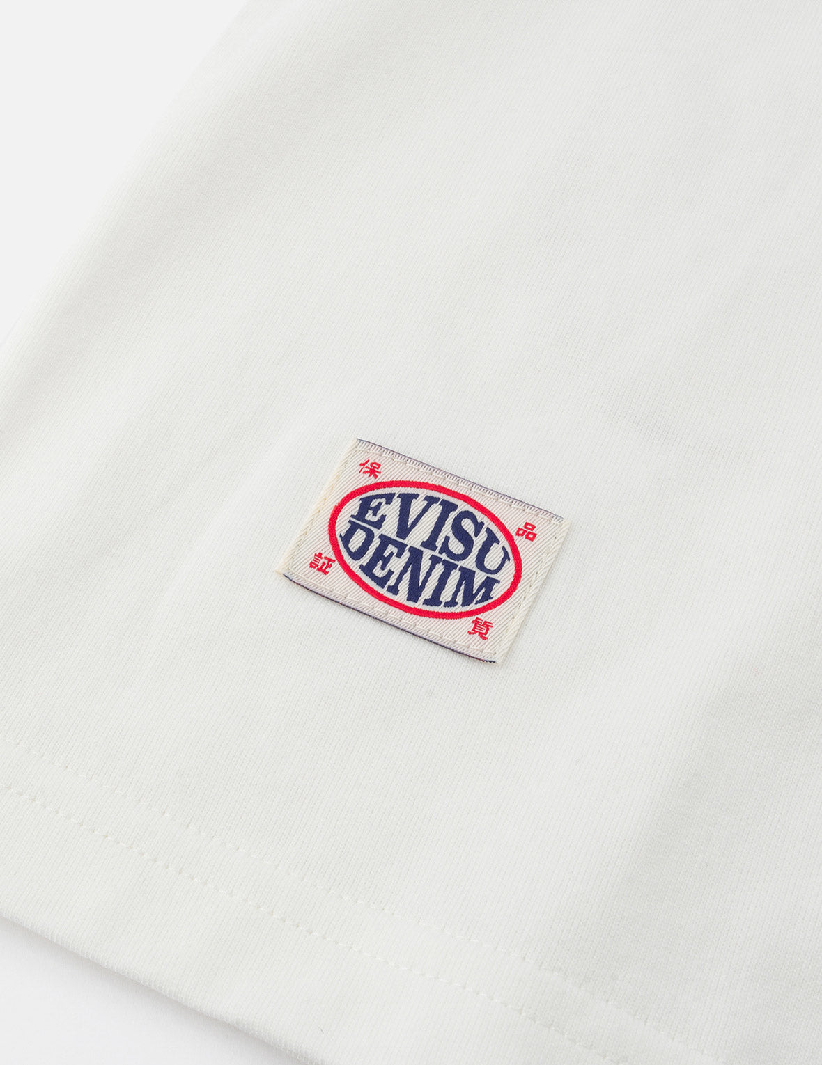 大M刺绣宽版休闲T恤