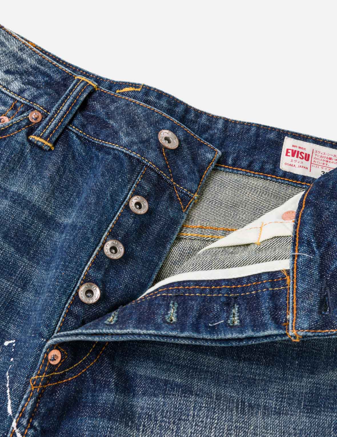 Graffiti Angel Pocket Denim Shorts