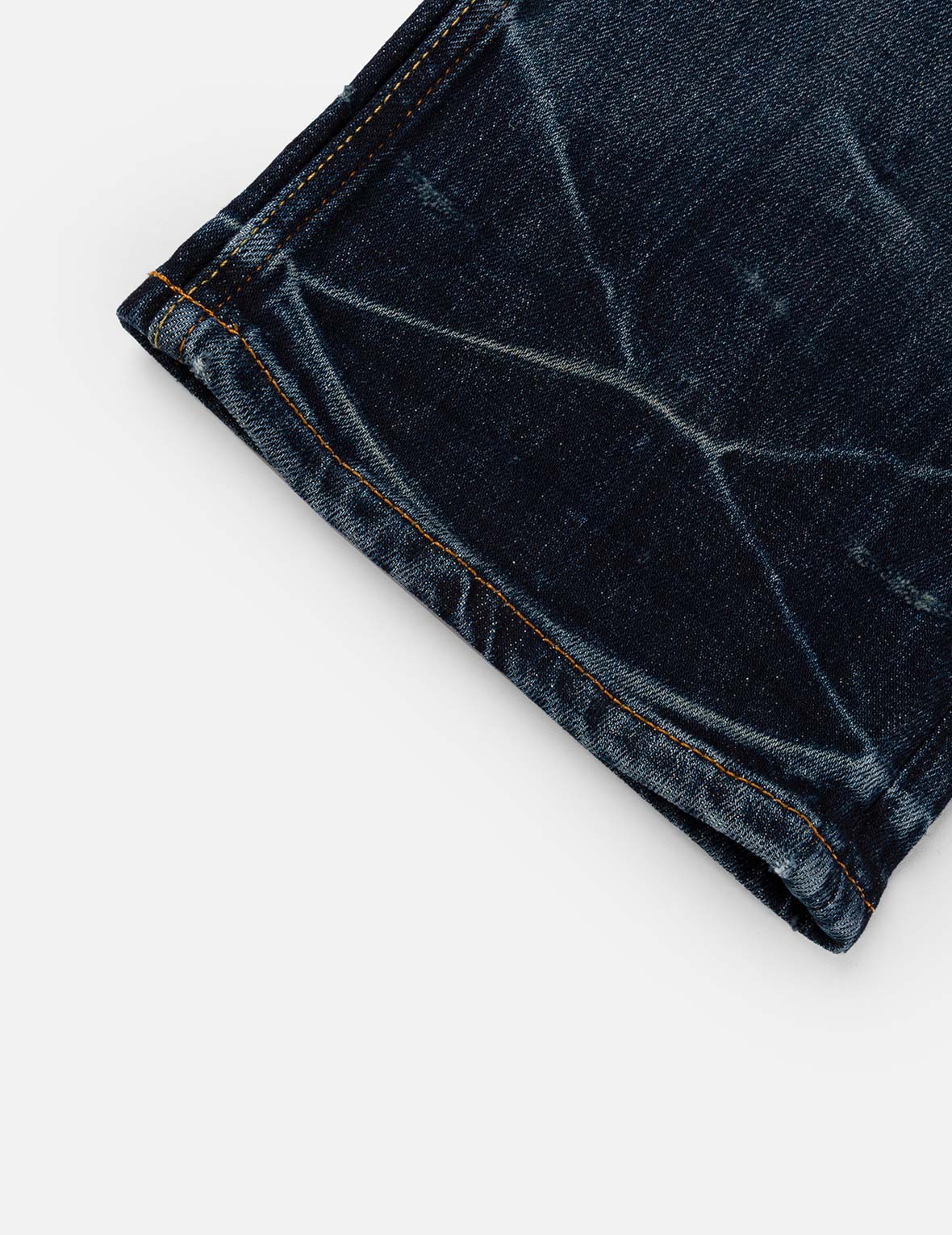 海鸥刺绣多口袋牛仔裤 #2020